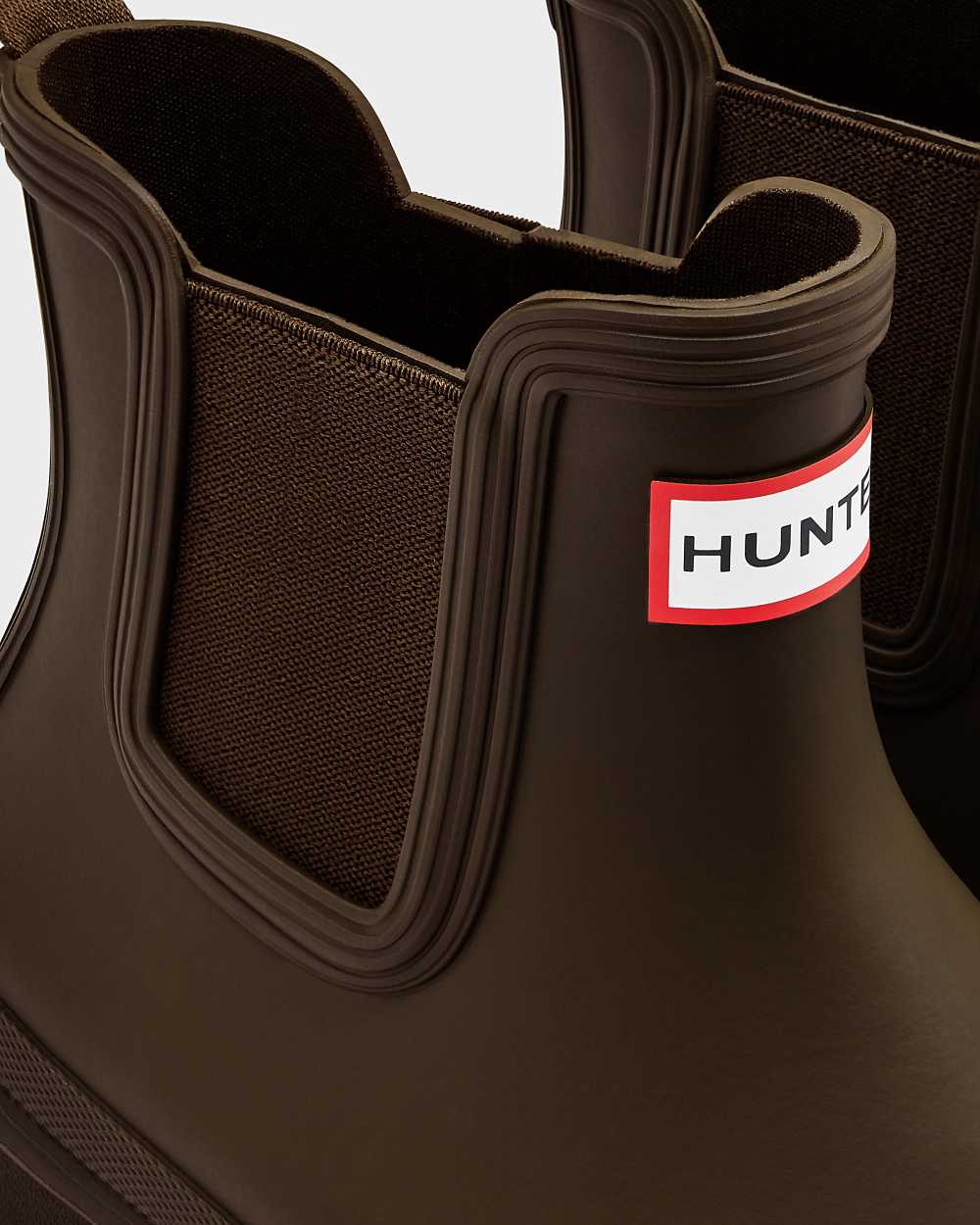 Hunter Original Women's Chelsea Boots NZ-20710Q Olive